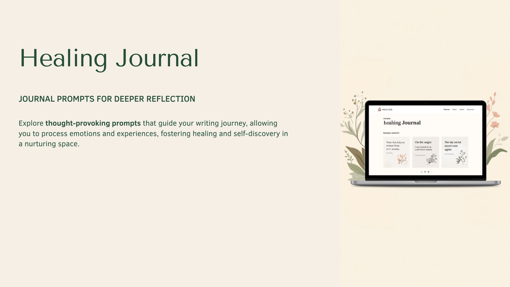 Elysian Life OS — Healing journal with somatic prompts