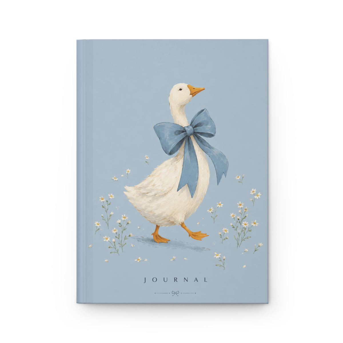 Cute Duck Hardcover Journal Matte, 150 pages, lined, 5x8