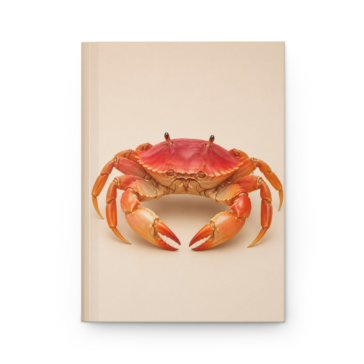 Coastal Crab Notebook – Ocean Lover Hardcover Journal