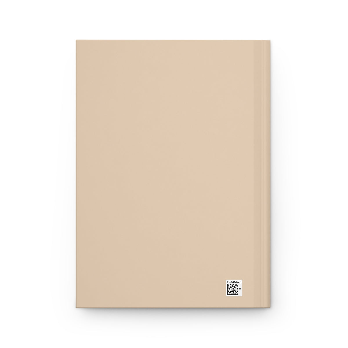 Lip Print Hardcover Journal — Chic Red Lips Lined Notebook