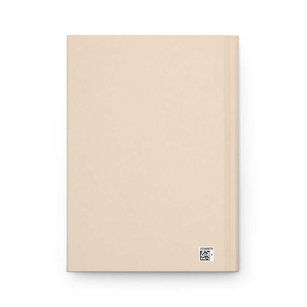 Red Yarn Ball Hardcover Journal — Lined Notebook for Knitters & Creative Notes