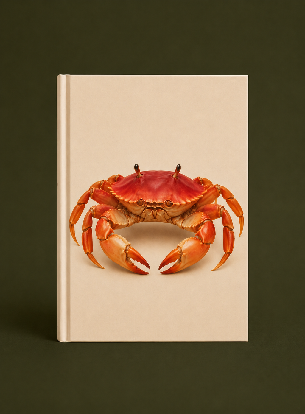 Coastal Crab Notebook – Ocean Lover Hardcover Journal