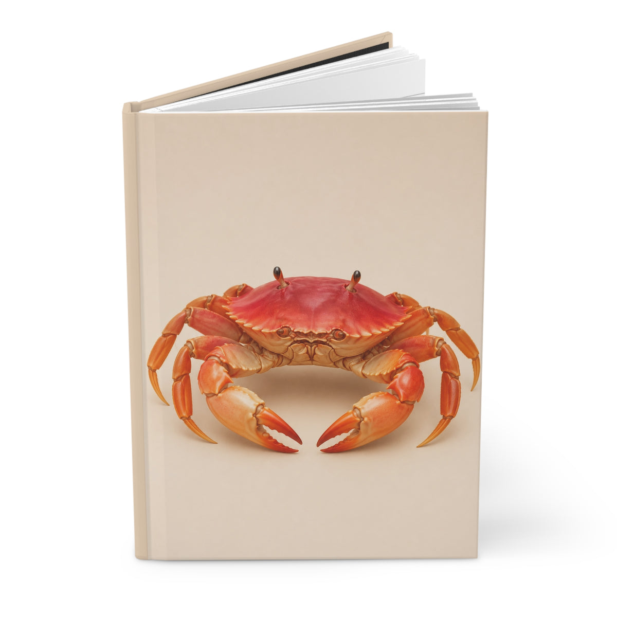 Coastal Crab Notebook – Ocean Lover Hardcover Journal