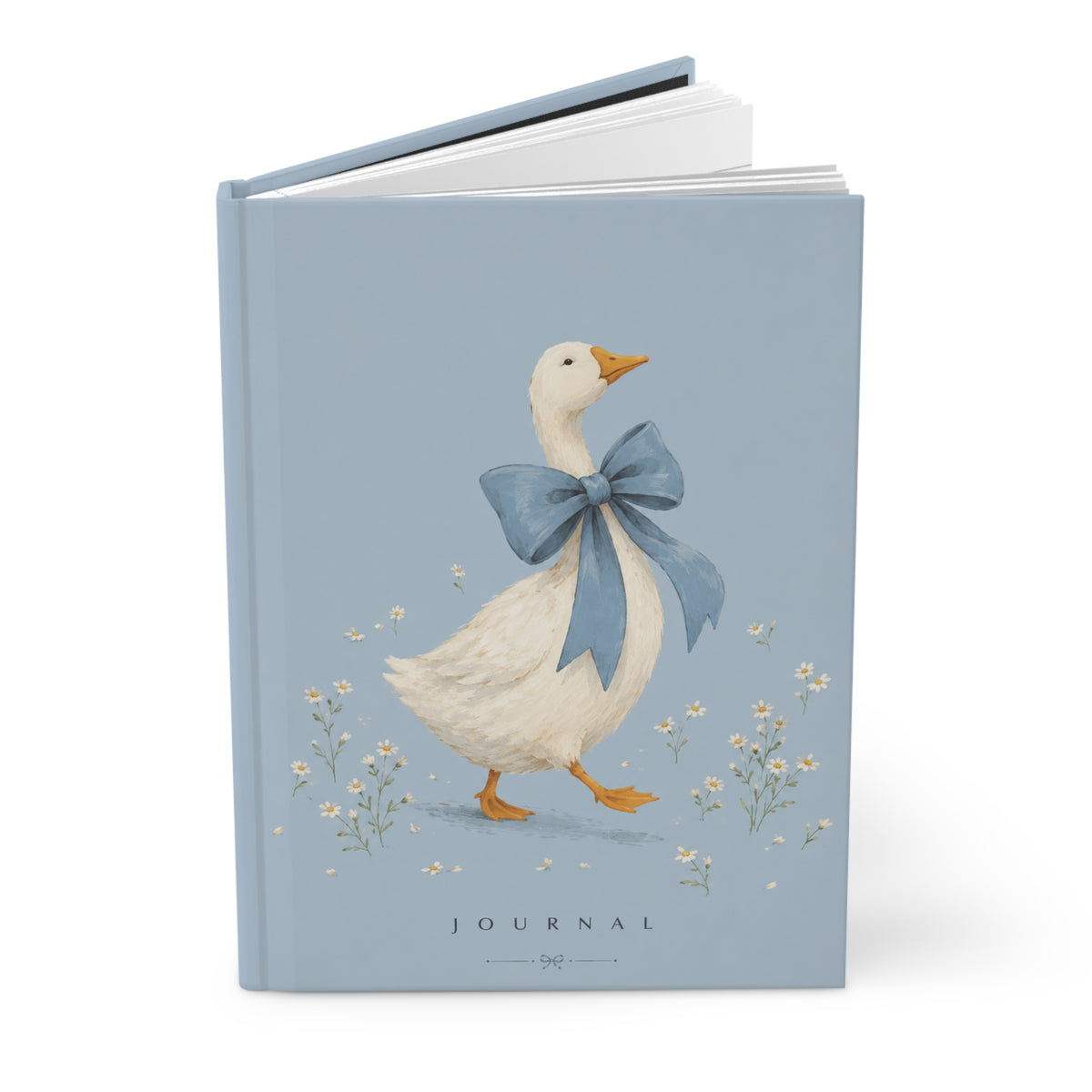 Cute Duck Hardcover Journal Matte, 150 pages, lined, 5x8